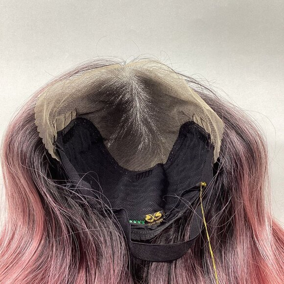 Catherine TT1B/RO.PK Long Straight Layers 13x7 Glueless Lace Front Wig Synthetic - Picture 6 of 9